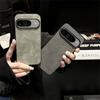 Новый ретро-чехол для телефона из однотонной ПУ-кожи для Google Pixel 9 Pro XL, противоударная защитная задняя крышка
