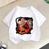 One Punch Man Series Boy Girl Short Sleeve Tops Summer Kids Tshirt Cartoon Saitama Merch Cute Child Casual Clothes Birthday Gift
