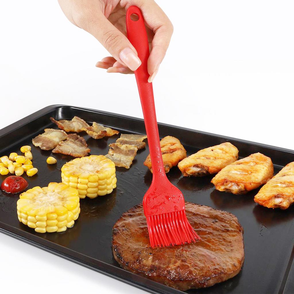 Набор из 7 силиконовых кистей для выпечки, кисти для выпечки хлеба, кисти для выпечки, масло для барбекю, кисть для поливки, кухонная щетка