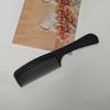 Hairdressing Comb Non-slip User-friendly Carbon Fiber Wide Teeth Lifespan Beauty Anti-fade Long Accessory Nylon Black Comb