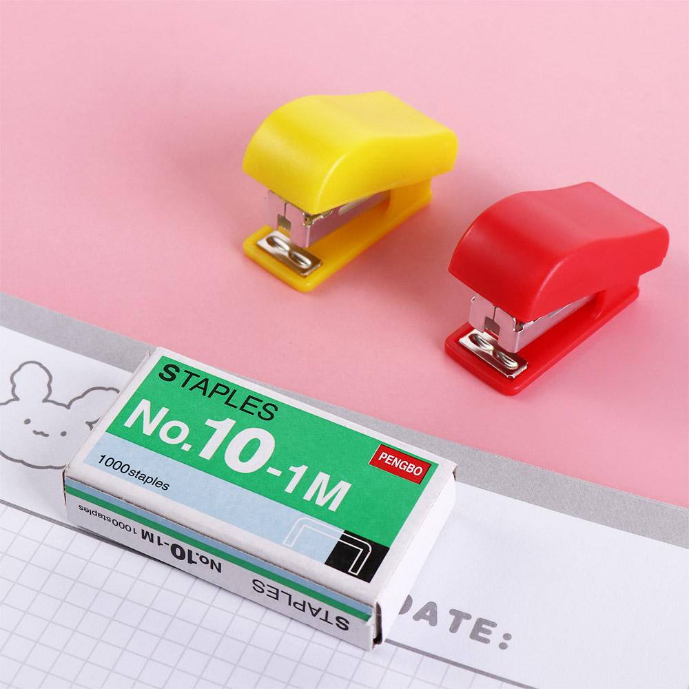 Paper Binding Labor-Saving Stapler Set Small Paper Stapling Tools Bookbinding Machine Student