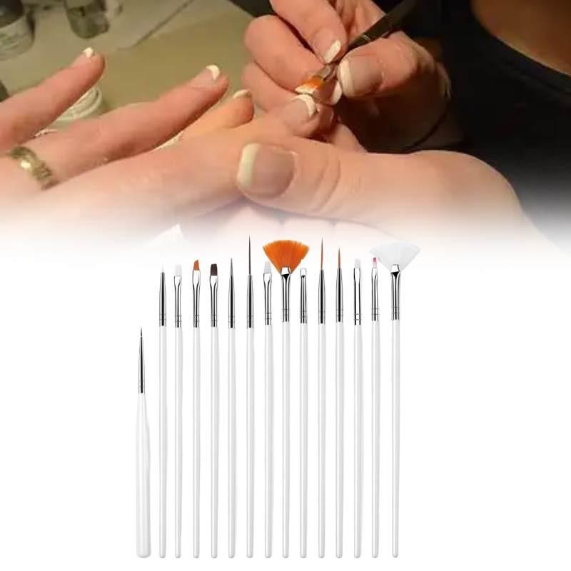 Набор лаков для ногтей в виде ручек, кисть для ногтей, ручка для рисования, полный набор, прочные инструменты, подарок