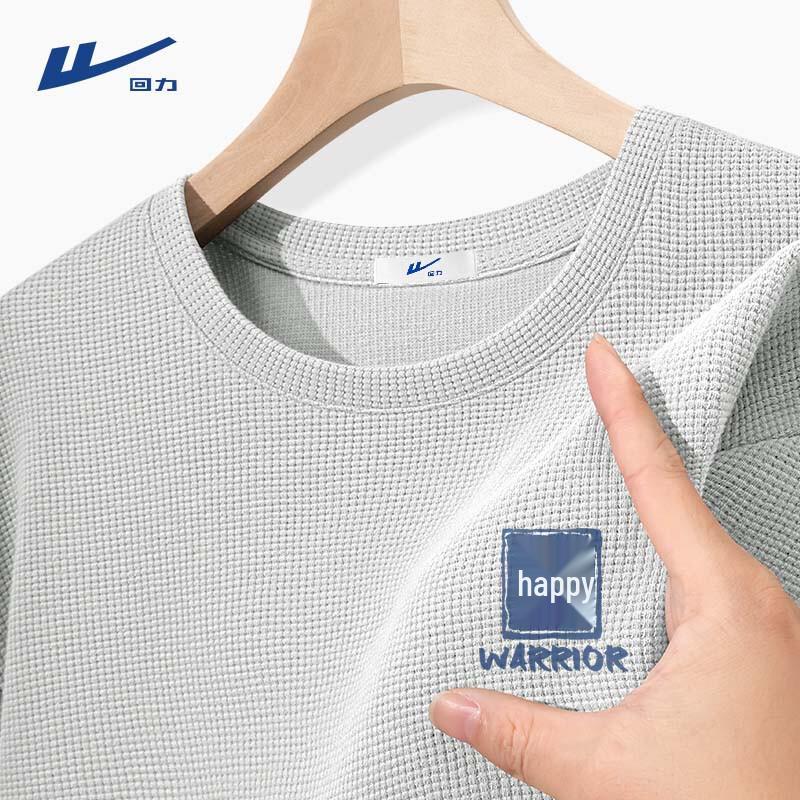 Warrior Men's Waffle Knit Casual T-Shirt