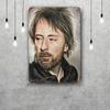 thom yorke Vintage Tin Sign Home Decor Wall Decor Art Wall Mural Room Decoration Decor Retro Metal Sign Plate Bar Posters