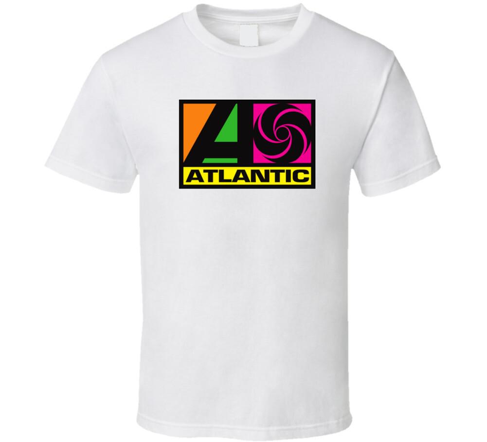 Atlantic Records Logo Record Company Label Retro Music