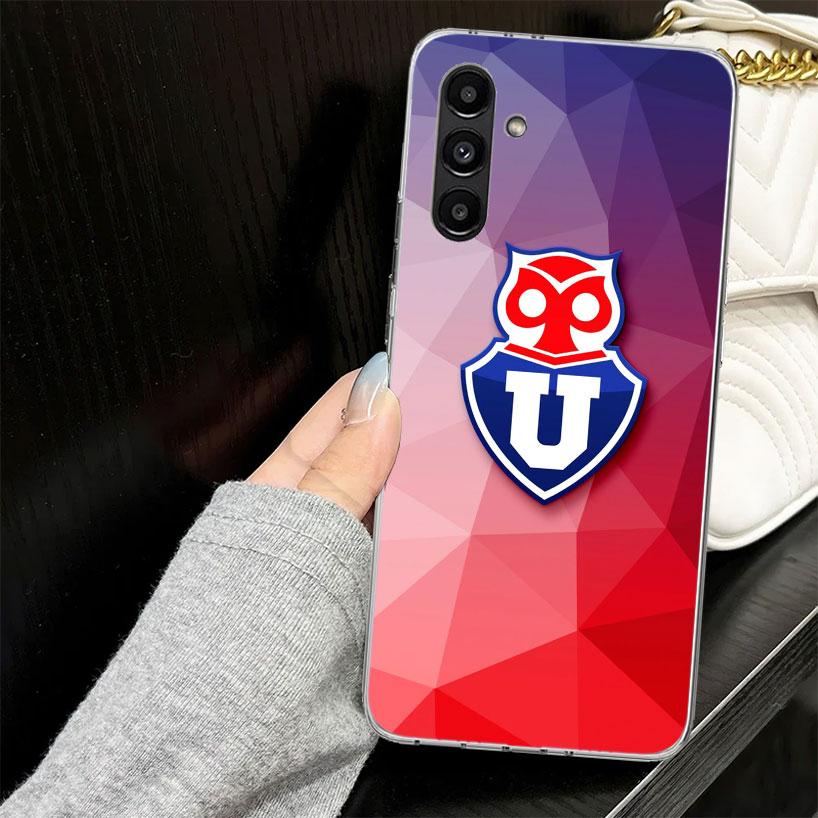 De Chile U-University Logo Case for Samsung A17 A16 A56 A36 A26 A15 A55 A35 A25 A14 A54 A34 A24 Phone Cover A13 A53 A33 A23 A05S