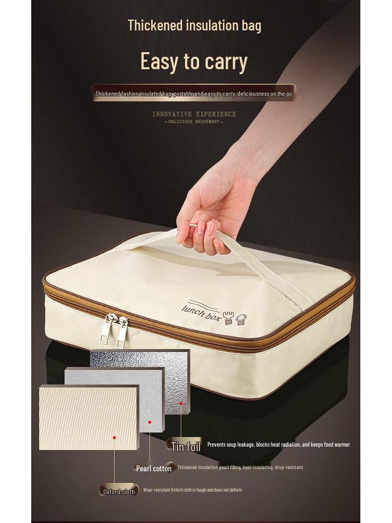 Герметичный термоланч-бокс из нержавеющей стали 304 для офиса и школы, квадратный бенто-бокс пищевого качества.