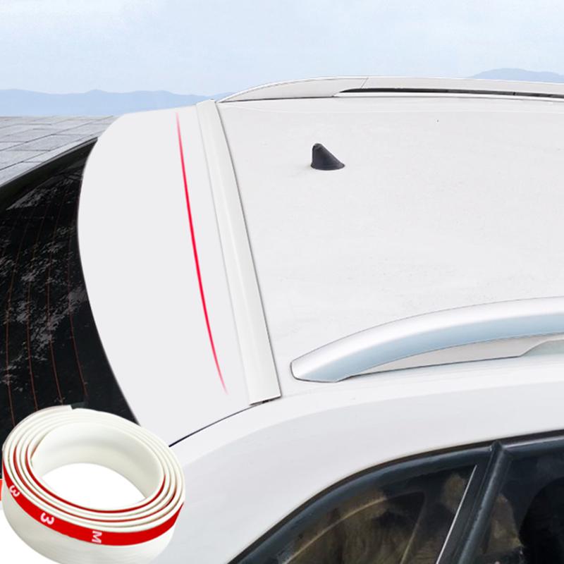 Auto Trunk Lid Gap Seal Strip Car Rubber Sealing Strip for Suv Hatchback Upper Edge Automotive Dust Proof Roof Weather Strip