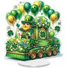 St Patricks Day DIY 2D Flat Acrylic Gem Painting Ornament Special-Shaped Crystal Art Craft Decoration for Adults Gift Home Decor