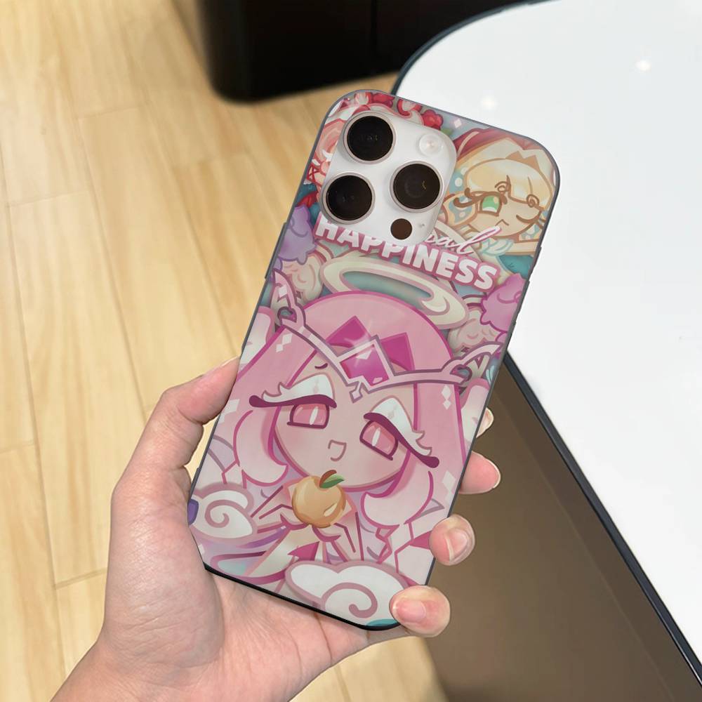Game Cookie Run Kingdom For IPhone 17 16 15 14 13 12 11 Pro Max Plus Pro Corrugated Shockproof Matte Phone Cover