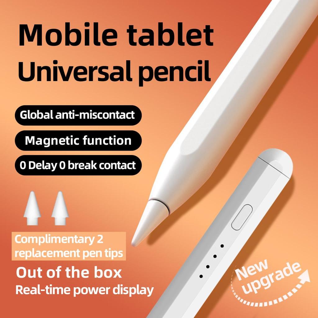 Stylus Pen for iPad 2018-2025 & Android, 10 Min Charge, Tilt & Palm Rejection, Compatible with iPad 6th-11th/Air 3-5/Mini 5-6/Pro 11"/12.9"/13" M4