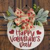 Знак на дверь ко Дню святого Валентина, деревянный знак на дверь ко Дню святого Валентина, висящий спереди