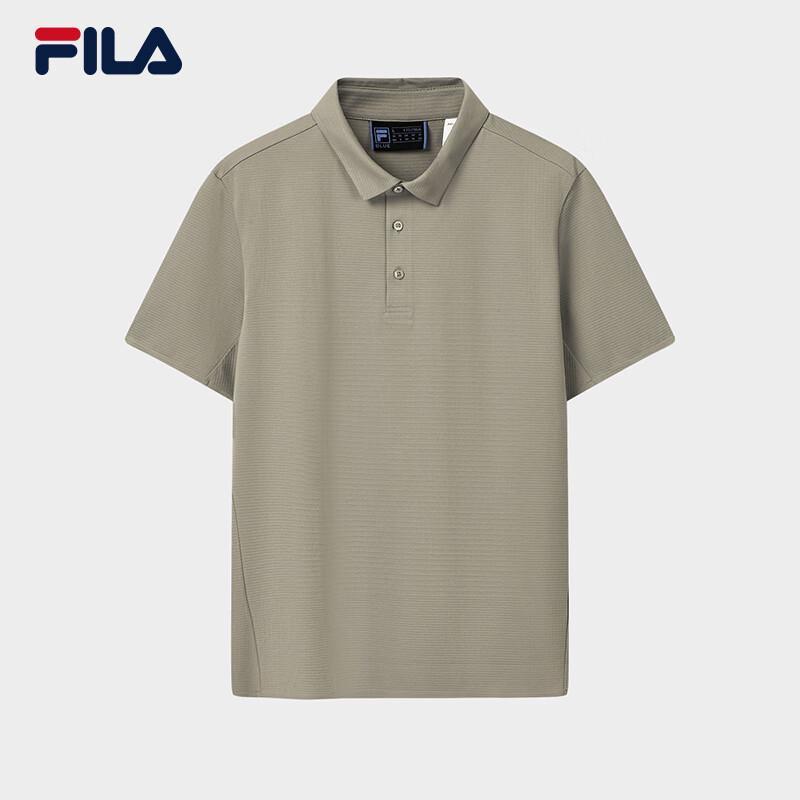 Fila Мужская вязаная футболка-поло с коротким рукавом