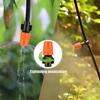 201PCS Garden Drip Irrigation Automatic Watering System Kit Adjustable 164ft Water Pipe for Garden Patio Lawn Farmland