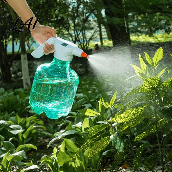 Cleaning Spray Bottle Electric Bottle 3L Plant Mister with Spraying Rod USB Indoor Outdoor Garden Rechargeable Automatic Water Sprayer for