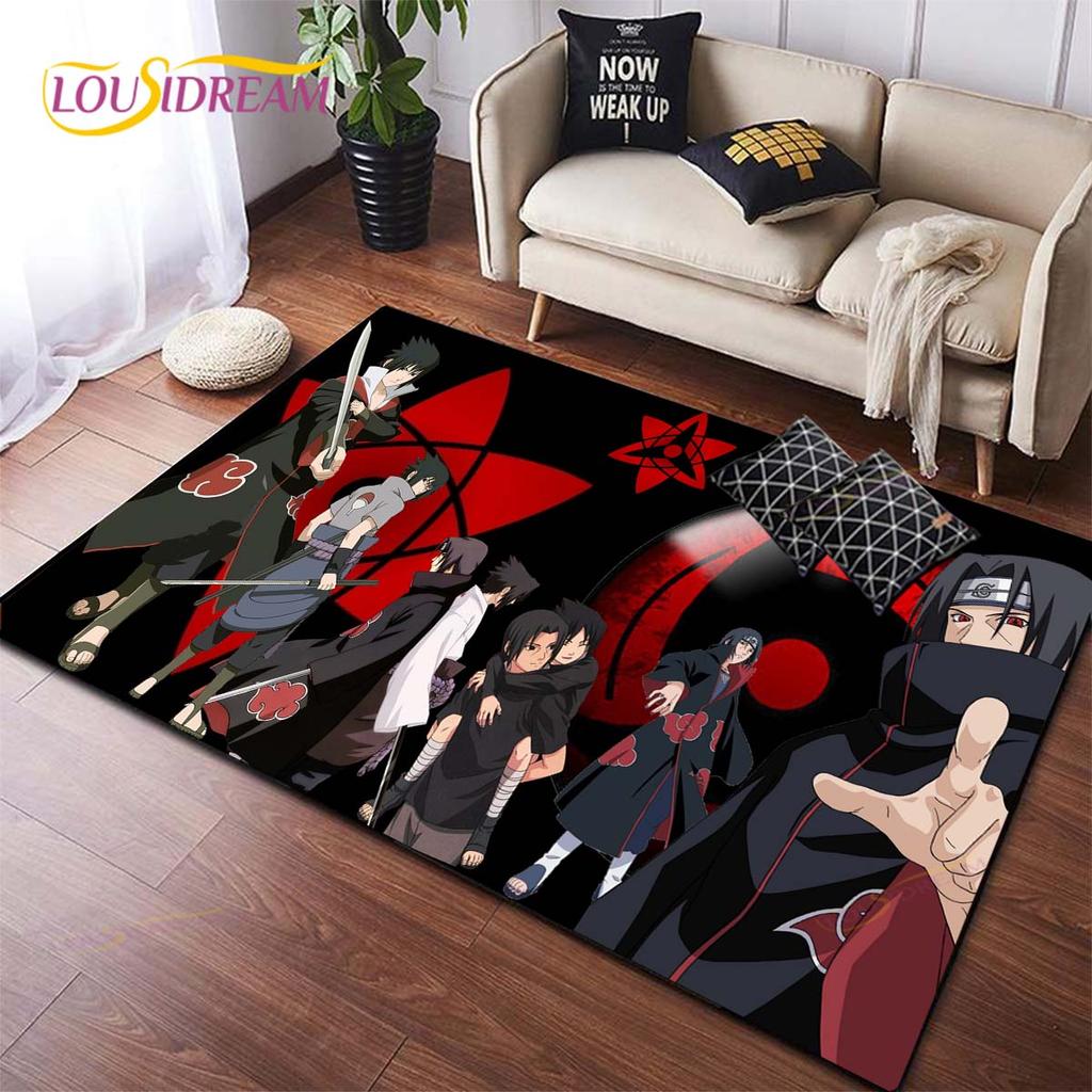 Anime Naruto Carpet Kids Carpets Living Room Tea Table Mats Bedroom Rug Washable Floor Mats Household Area Mat Dinosaur Rug