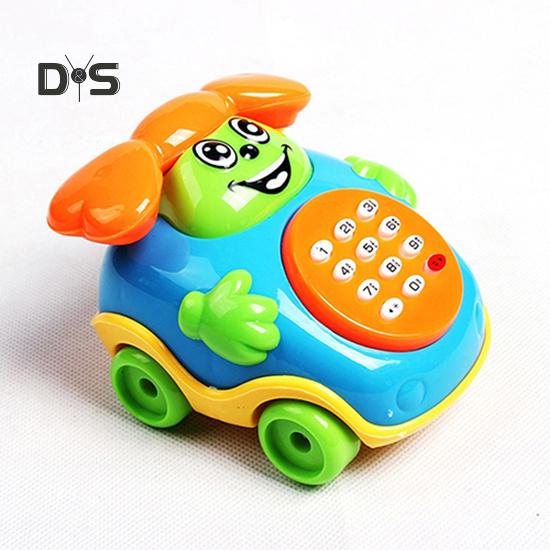 Мама и я Детская музыкальная машинка Мультяшные кнопки Телефон Развивающая игрушка для развития интеллекта