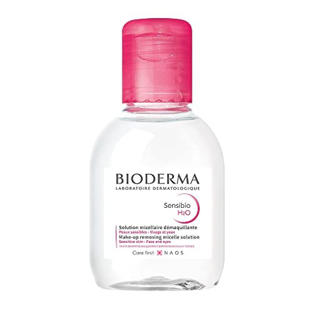 BIODERMA Bioderma Sensibio H2O D 100ml Cleansing Water Sensitive Skin Moisturizing Additive-Free Oil Trial Kit, 1 Pc, 0.1l