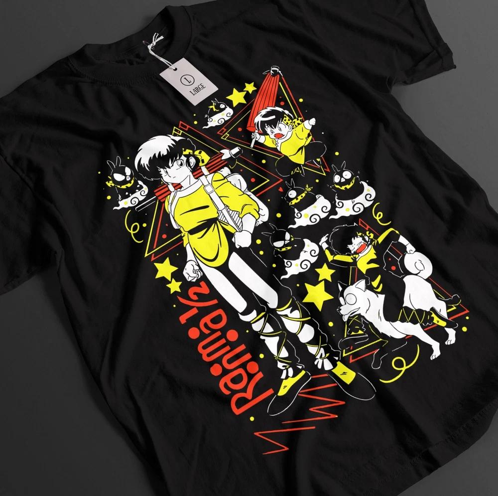 Ranma Shirt Ryoga Tshirt Akane TShirt Shampoo Top Genma Anime Ukyo Happosai Tee