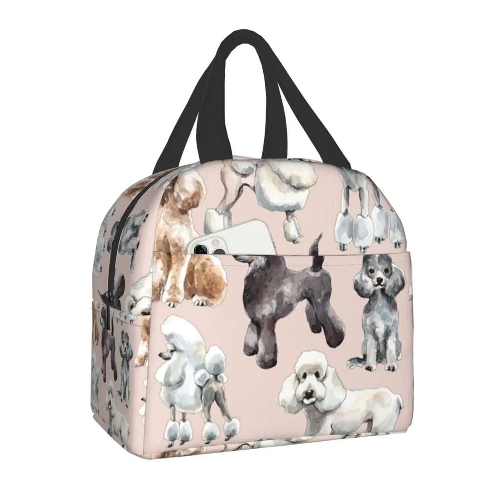 Scottish Terrier Resuable Lunch Boxes Women Multifunction Butterfly Scottie Dog Thermal Cooler Food Insulated Lunch Bag
