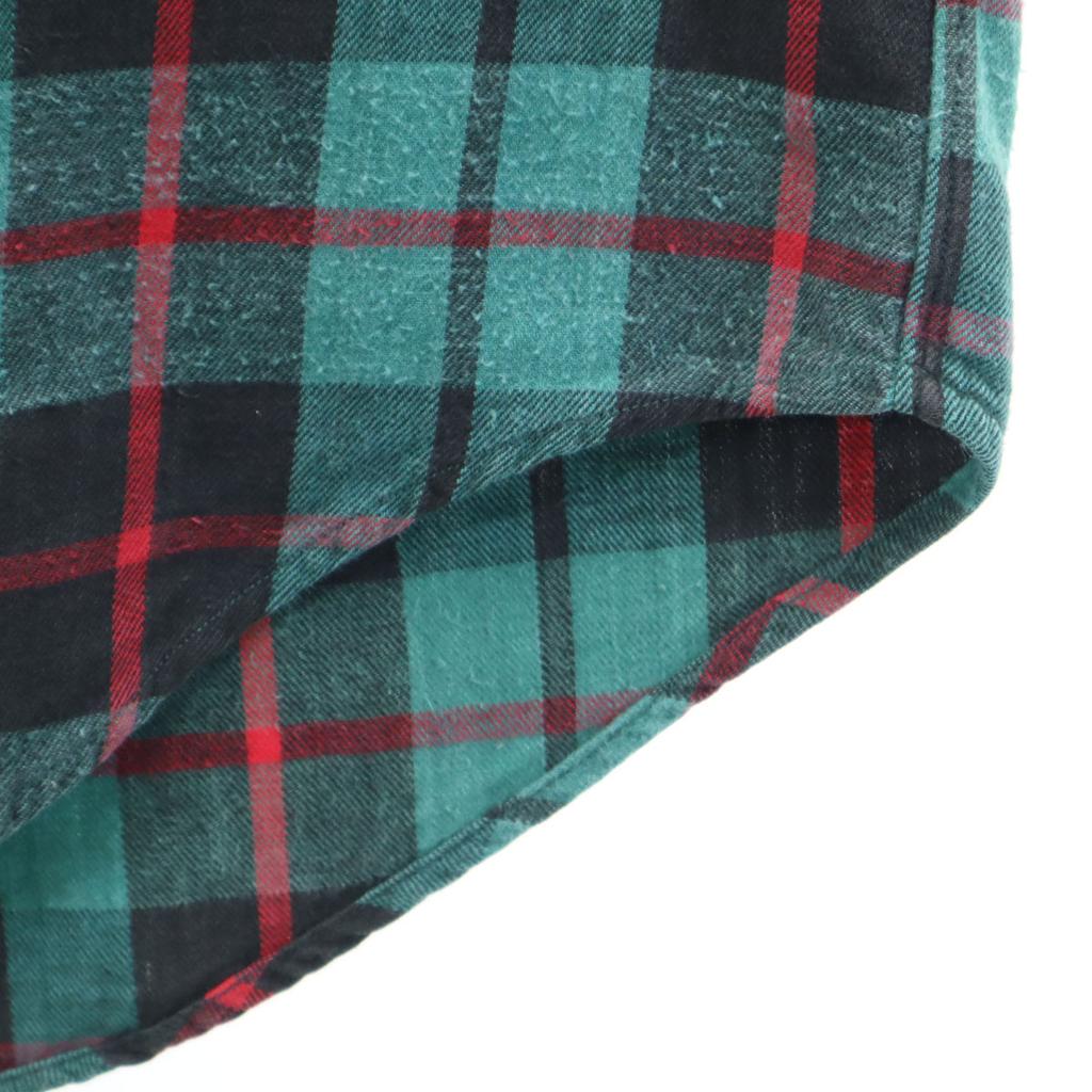 POLO COUNTRY RALPH LAUREN 80-е 90-е Винтажная рубашка из хлопка с длинным рукавом в клетку тартан Мужская Б/у