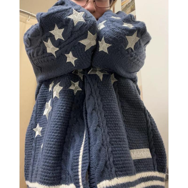 Женский осенне-зимний новый вязаный вышитый кардиган темпераментный возрастной Уменьшение свободного покроя свитер пальто однотонный