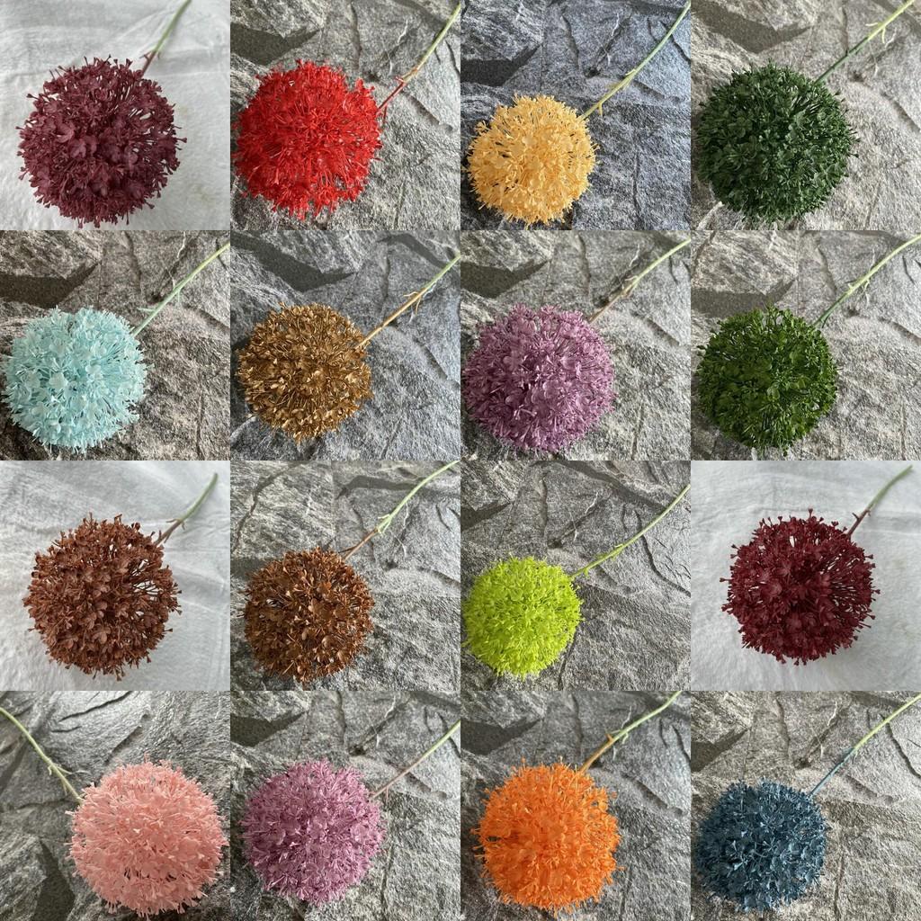 Пластиковый пучок растений Allium Giganteum ярких цветов для домашнего декора и оформления мероприятий