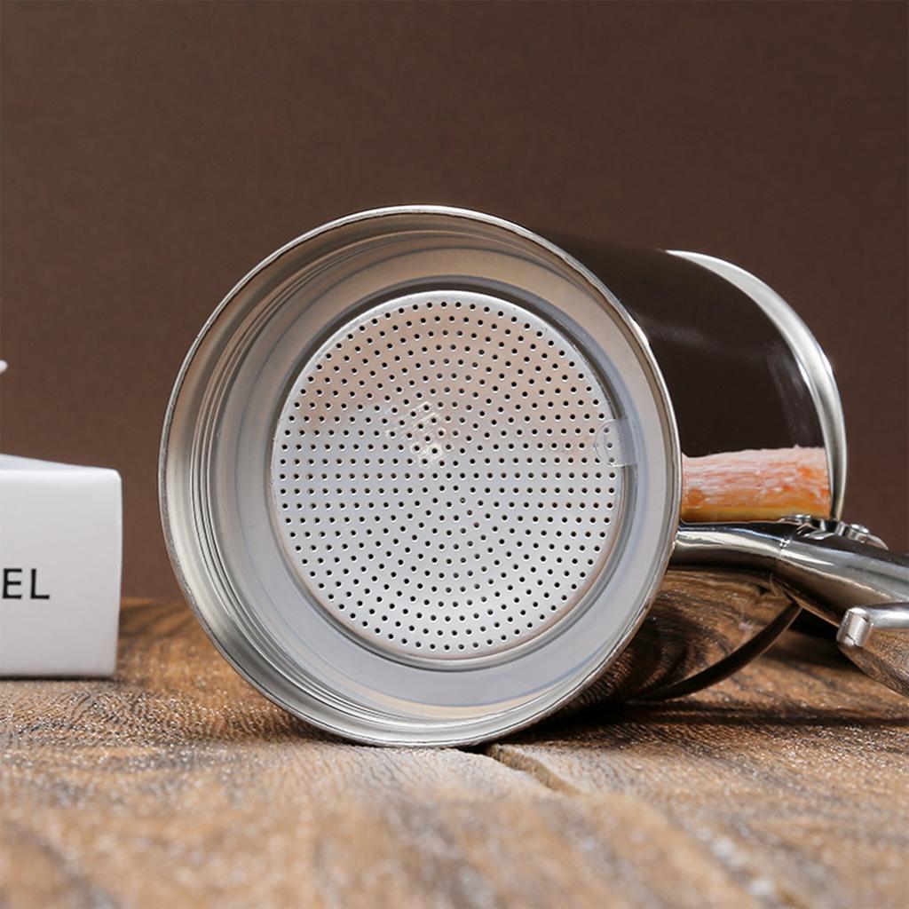 300 мл/200 мл Мока-пот 304 Нержавеющая сталь Эспрессо-кофеварка с дизайном кофейного перколятора Подходит для газовой, индукционной плиты Грека