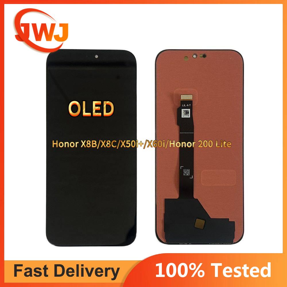 Полная сборка LCD-экрана и дигитайзера Для Honor X8B X8C X50i+ X60i Honor 200 Lite OLED