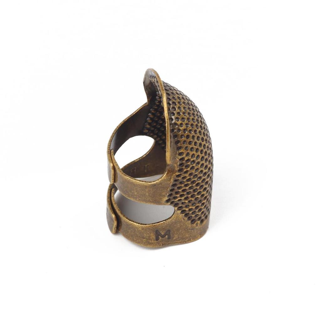 Винтажный металлический наперсток для защиты пальца для шитья и рукоделия