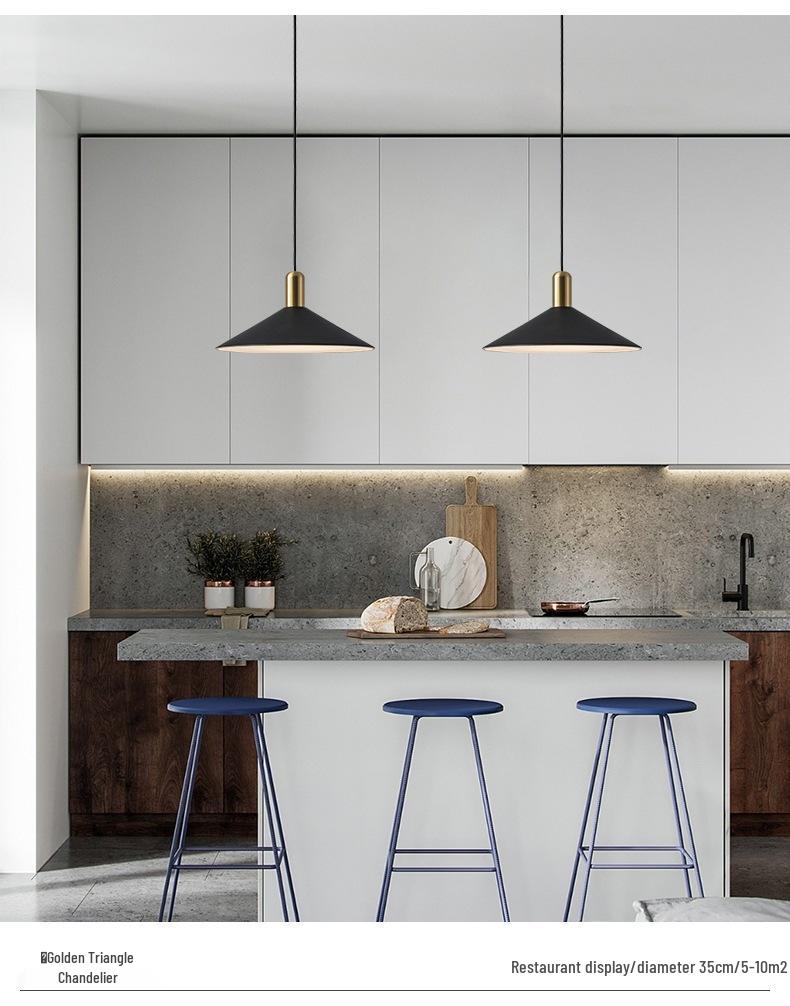 Ретро-люстра в скандинавском промышленном стиле для гостиной