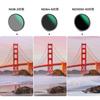 Concept 82mm ND Filter Set Attenuation Adjustment Neutral Density Filter AGC Optical Glass Low Reflectance 24 Layer Nano Coating Thin Frame Water