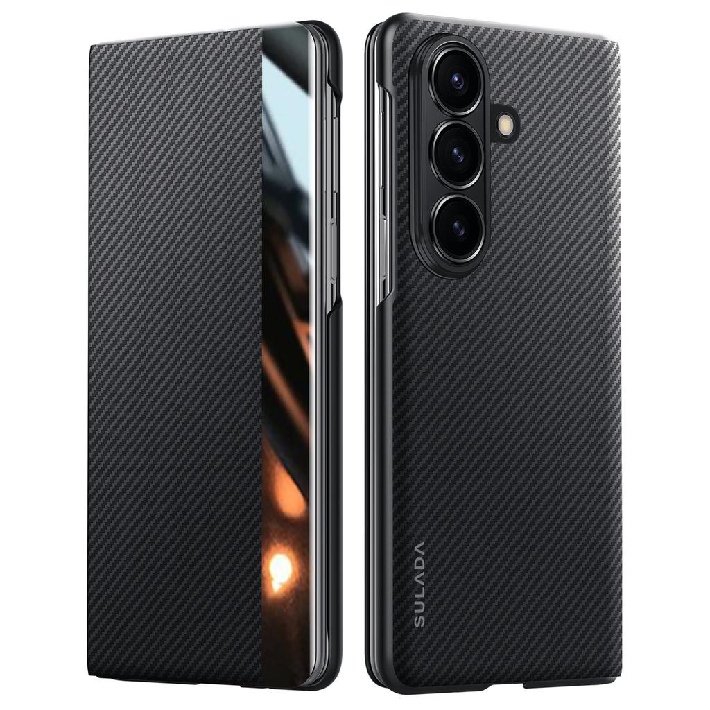 SULADA For Samsung Galaxy Z Fold7 5G Case View Window Leather Phone Cover with Auto Wake/Sleep