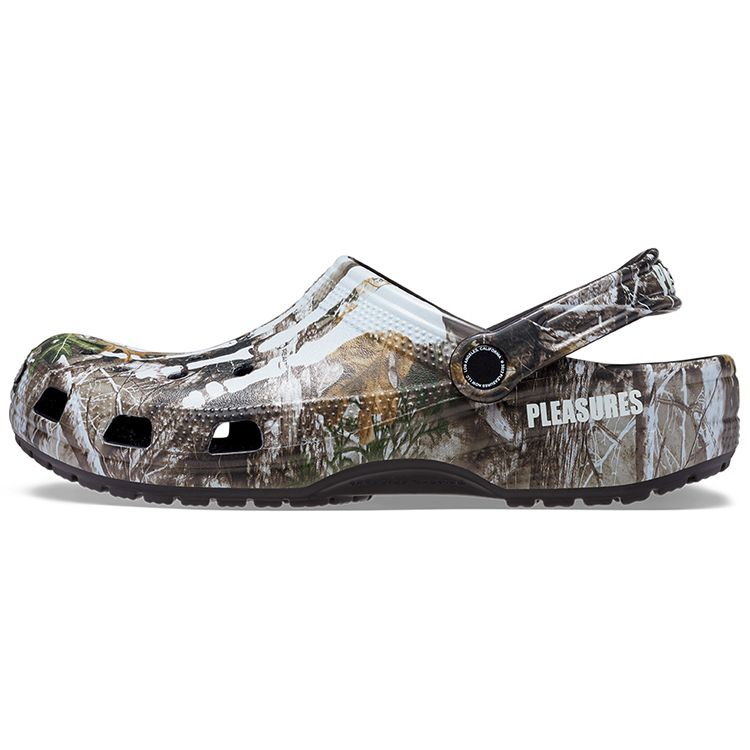 Pleasures X Realtree X Crocs Classic Clog Skeleton - Edge Camo Unisex Sneakers Green 208267-960