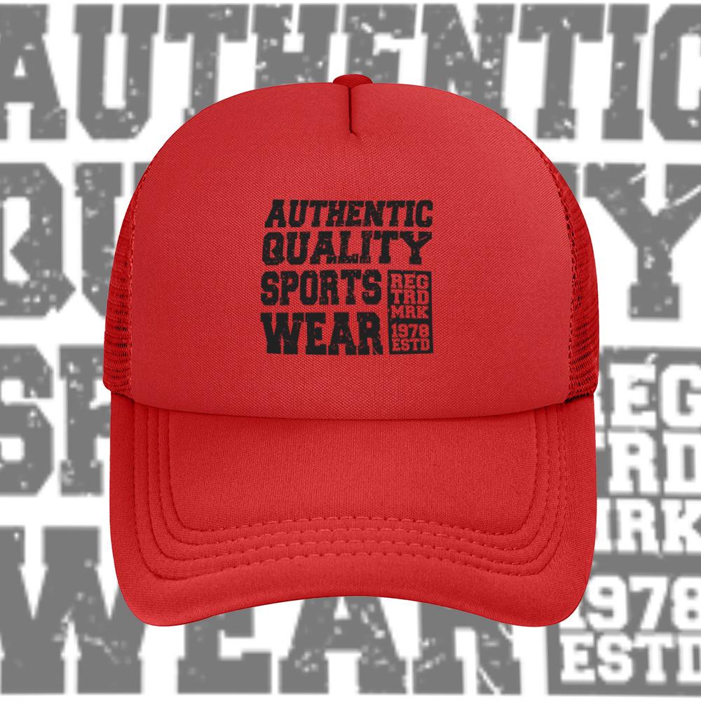 Authentic Quality Sports Wear Mark Estd Baseball Cap Anime Graphic Hats Adult Unisex Women Sports Outdoor