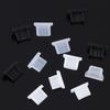 10Pcs Universal Micro-Usb Dust Plug Charger Port Cover Cap Female Jack Interface