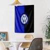 Inter Milan Wall Decor Tapestry Art For Pet Memorial Birthdaywedding Party Backdrop Family Gift