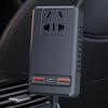 Для кемпинга Входное напряжение 10-28В 150Вт Инвертор Многоустройствный Автомобильное зарядное устройство USB-зарядное устройство Инвертор Встроенный вентилятор охлаждения