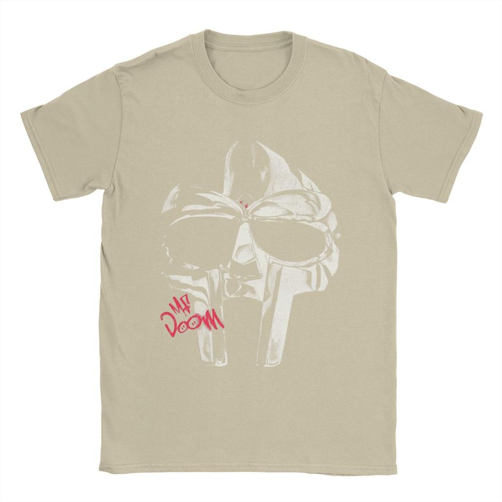 Футболка для мужчин Leisure Singer Rapper MF Dooms с круглым вырезом, хлопковые футболки с коротким рукавом, топы 6XL