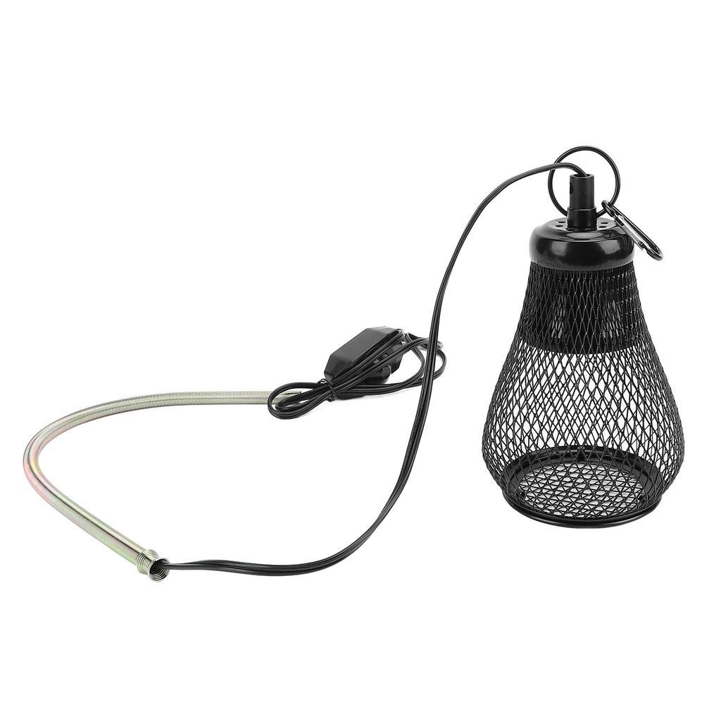 Reptile Heat Lamp Guard Protection Iron Anti Scald Reptile Lampshades for Reptile Lizard Snake