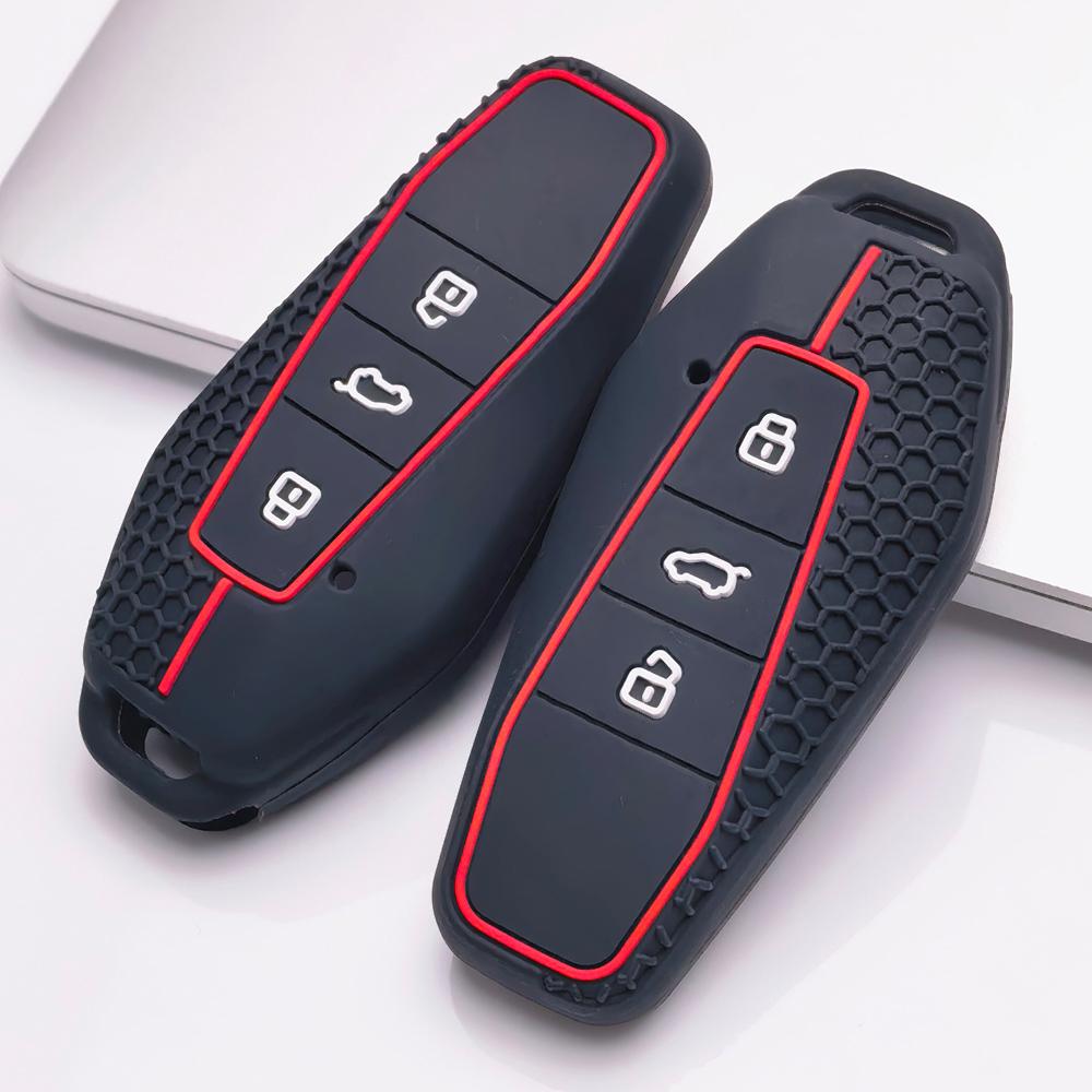 Чехол для брелока для Chery GT iCAR Shuxiangjia EQ7 AIQAR EQ5 EQ3 Поверхность устойчивая к царапинам Ударопрочная конструкция Мягкая текстура для удобного захвата Дизайн, легкий в установке