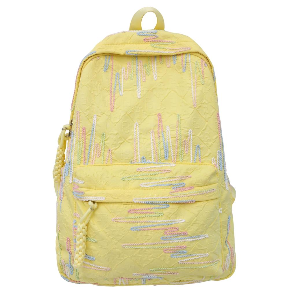 Женский нейлоновый рюкзак на молнии большой емкости универсальный стиль уличный тренд высокое качество модный новый