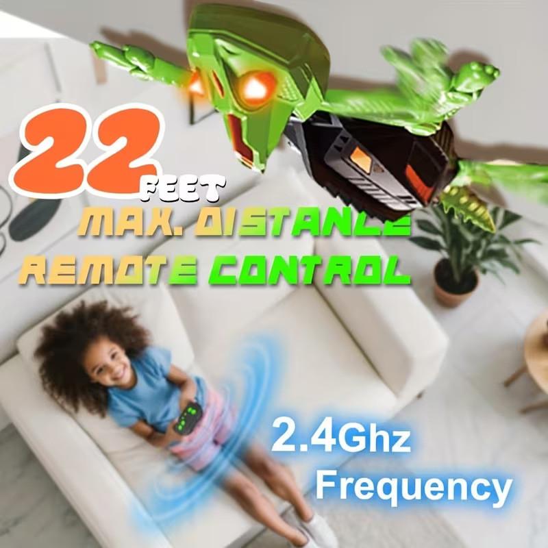 Wireless Remote Control Wall Climbing Lizard Toy With Led Design For Kids
