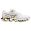 Mizuno Кроссовки для бега Wave Prophecy 15 Унисекс Белый Золотой J1GC265036