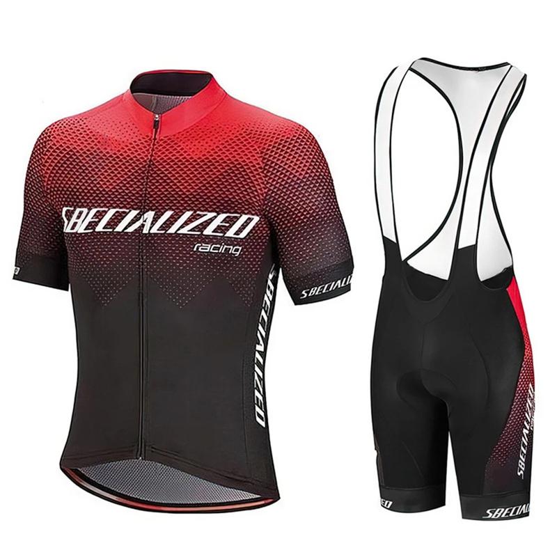 2026 Summer Cycling Jersey Set Men New Short Sleeve Road Team Bicycle Jersey Cycling Clothing Bib Shorts Suits Bike Wear Clothes