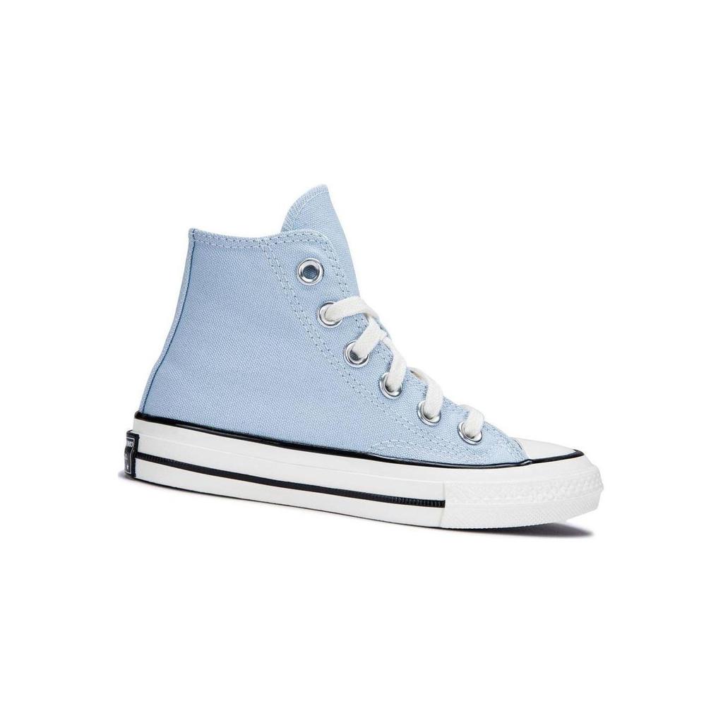 Converse Chuck Taylor All Star Comfortable Versatile Durable Breathable High Top Canvas Shoes Kids Sneakers Blue A06417C