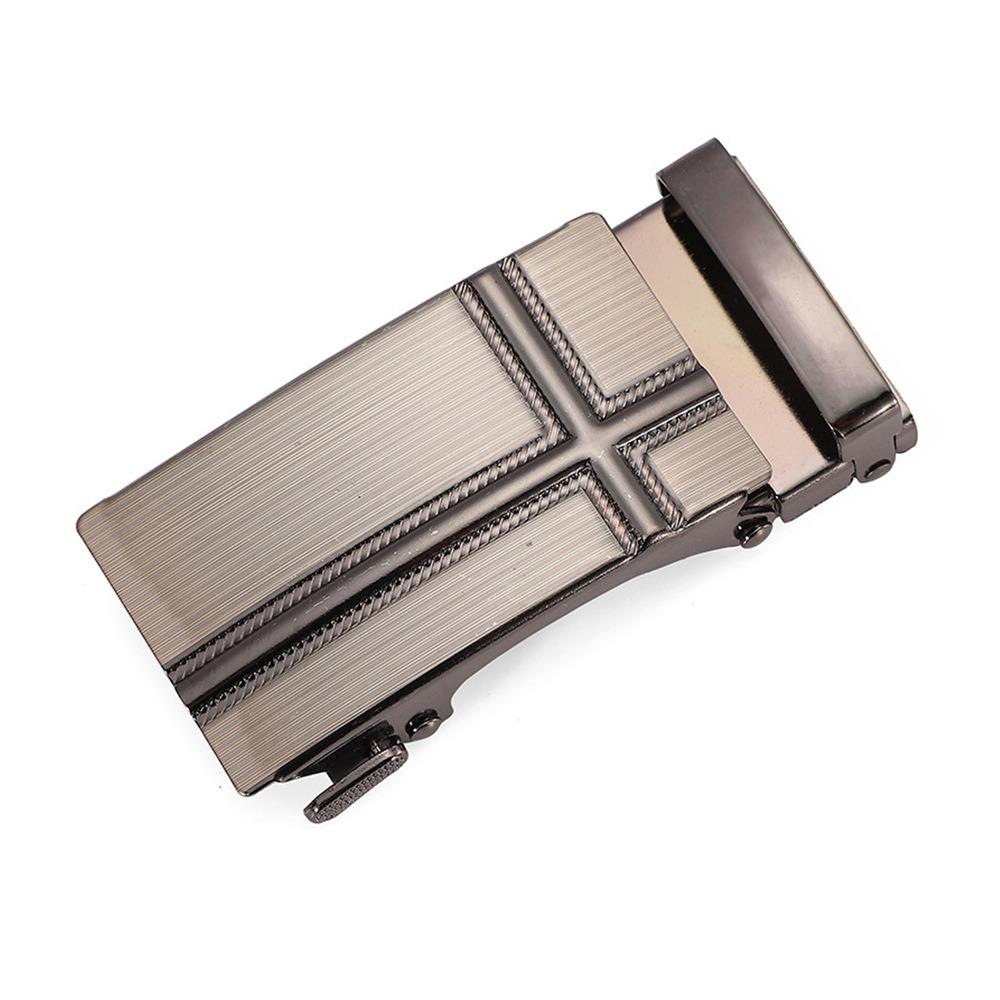 Adjustable Belt Replacement Buckle Iron Automatic Buckle Fashion Men's Belt Head Men