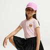 Nike Solid Color Brand Logo Moderate Skirt Summer Kids'