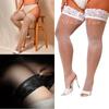 Elegant Women Lace Stockings Plus Size Sheer Thin Long Stockings
