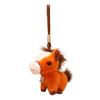 Realistic Pony Plush Keychain Soft Stuffed Animal Zodiac Lucky Horse Bag Charm Year of The Horse 2026 Birthday Xmas Gift
